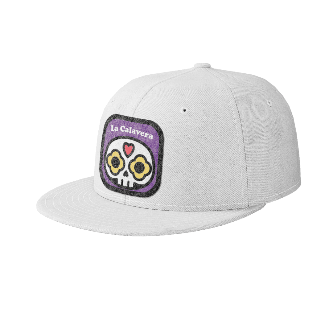 Gorra Unisex Plana Calavera