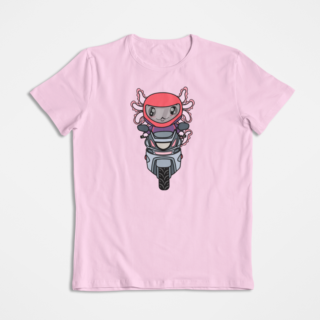 Playera Axolotzin Motoneta Ajolote
