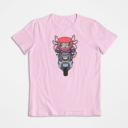 Playera Axolotzin Motoneta Ajolote