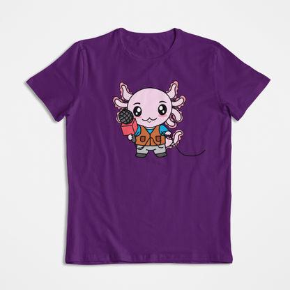 Playera Axolotzin Reportero Ajolote
