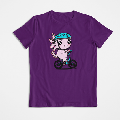 Playera Axolotzin Ciclista Ajolote