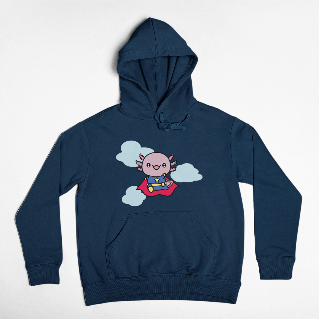 Hoodie Ajolote Super Heroe Xo The Monster