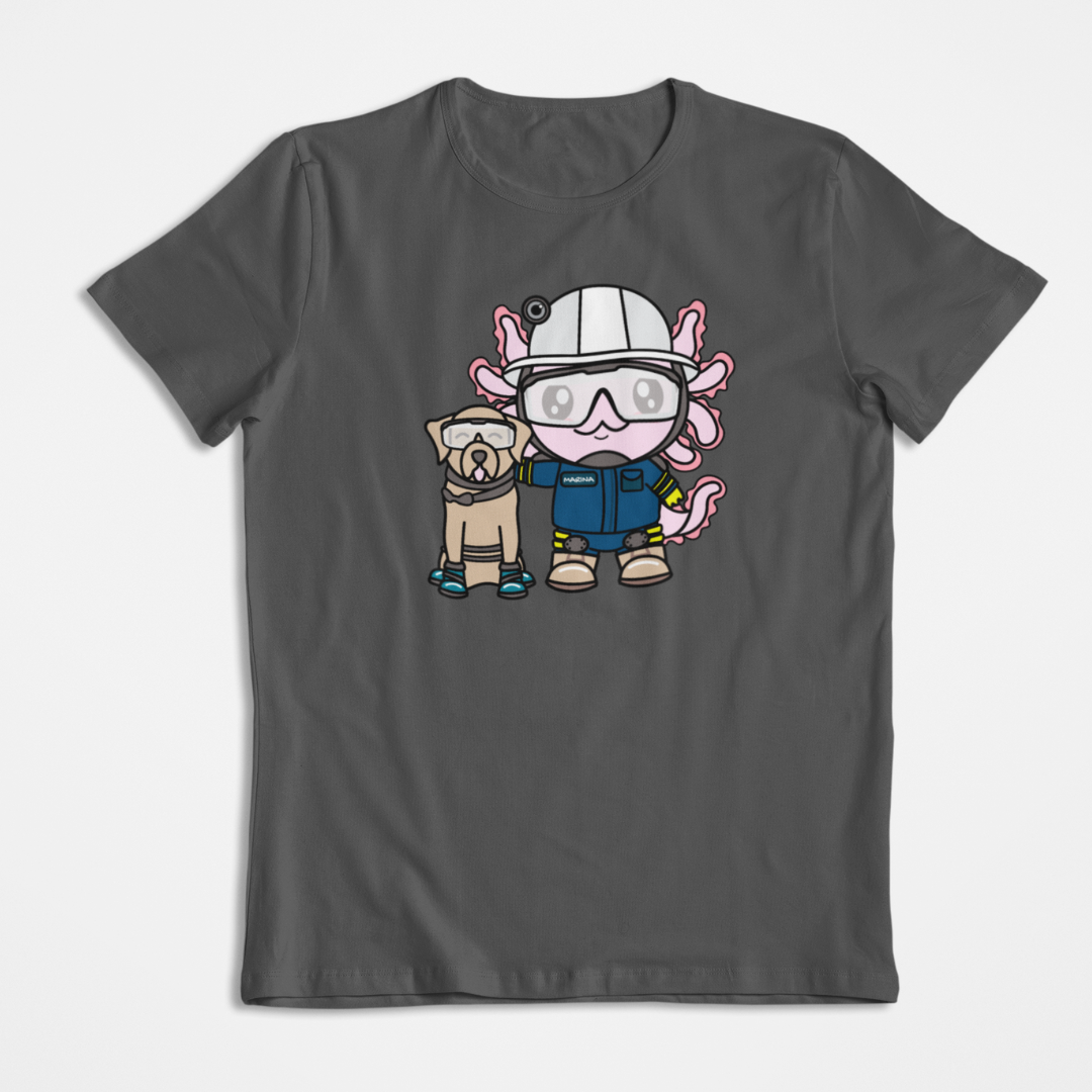 Playera Axolotzin Rescatista Ajolote