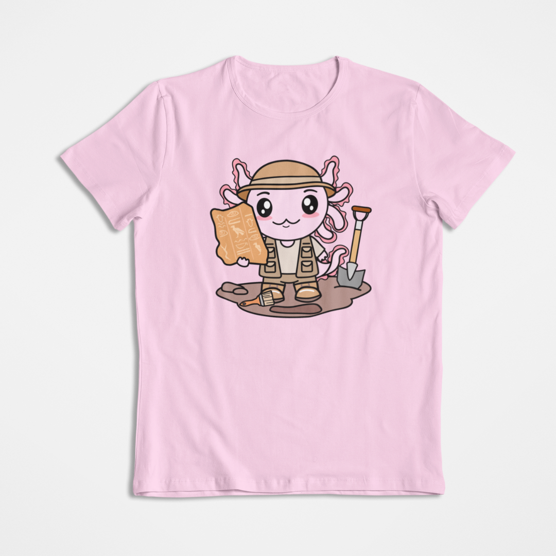 Playera Axolotzin Arqueologo Ajolote