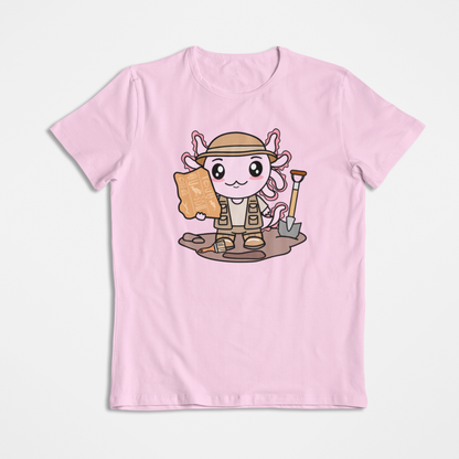 Playera Axolotzin Arqueologo Ajolote