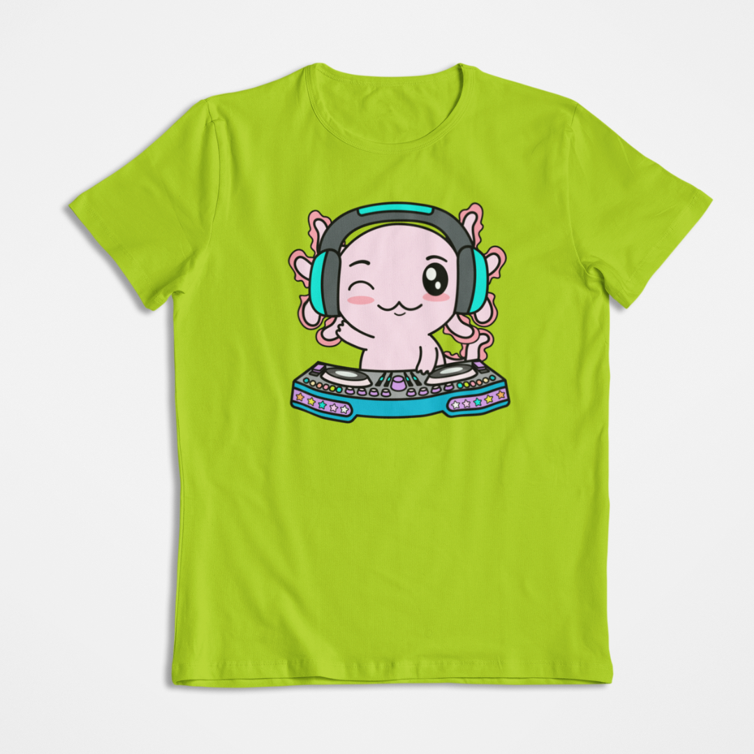 Playera Axolotzin Dj Ajolote