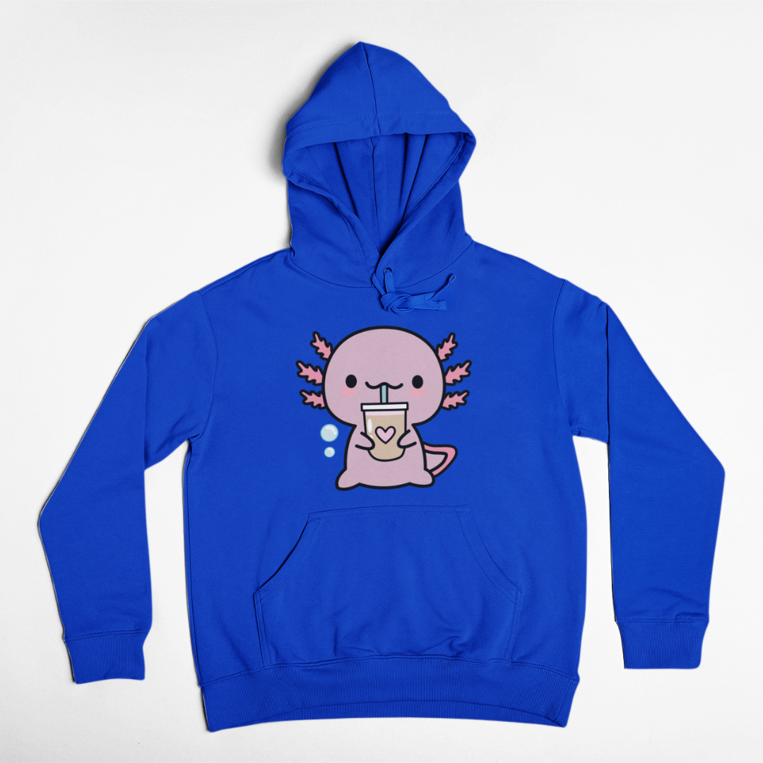 Hoodie Ajolote Bebiendo Xo The Monster
