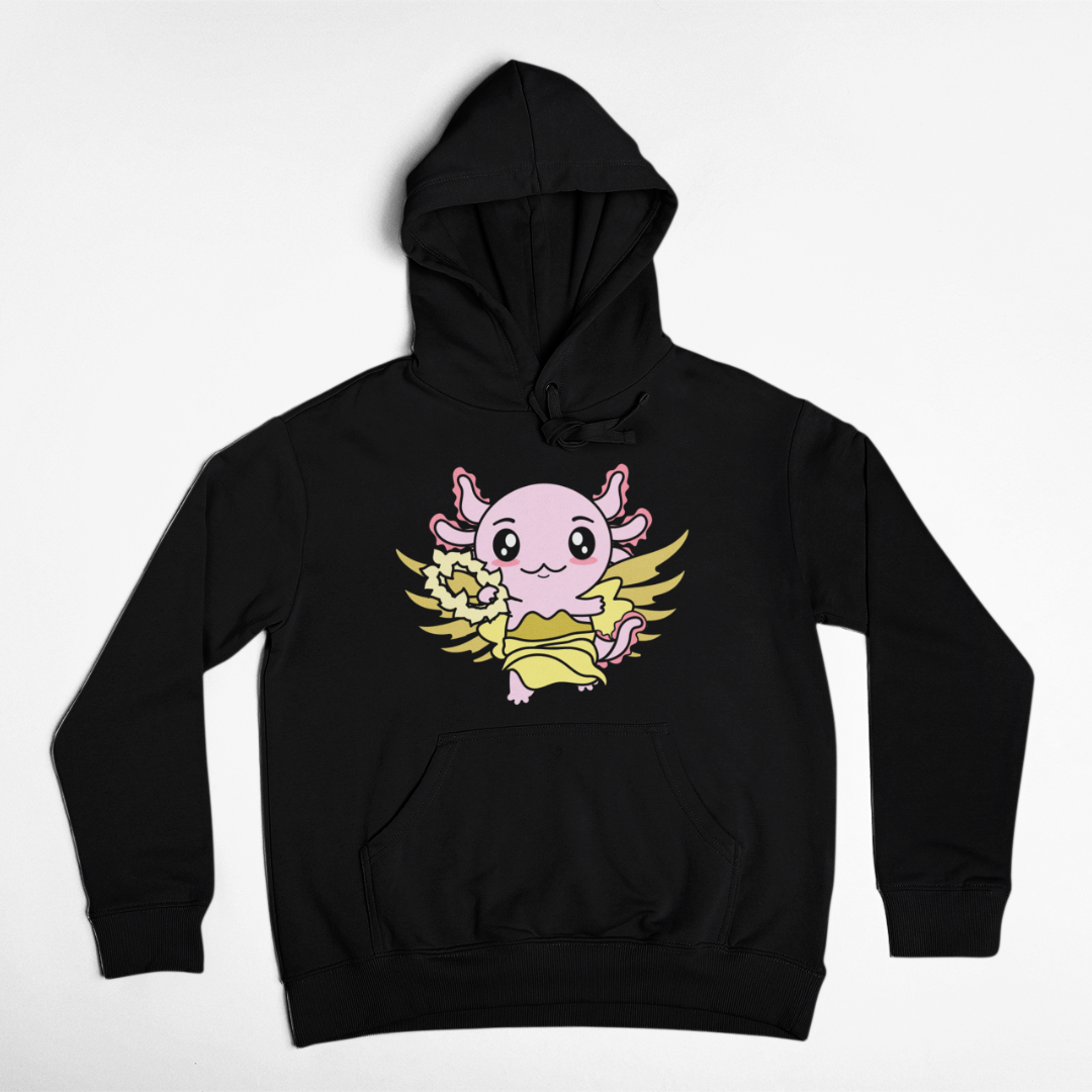 Hoodie Axolotzin Victoria Alada Ajolote Unisex