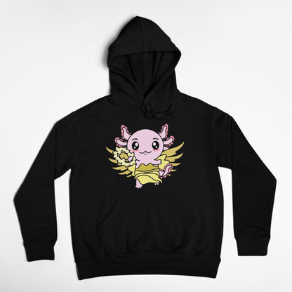 Hoodie Axolotzin Victoria Alada Ajolote Unisex