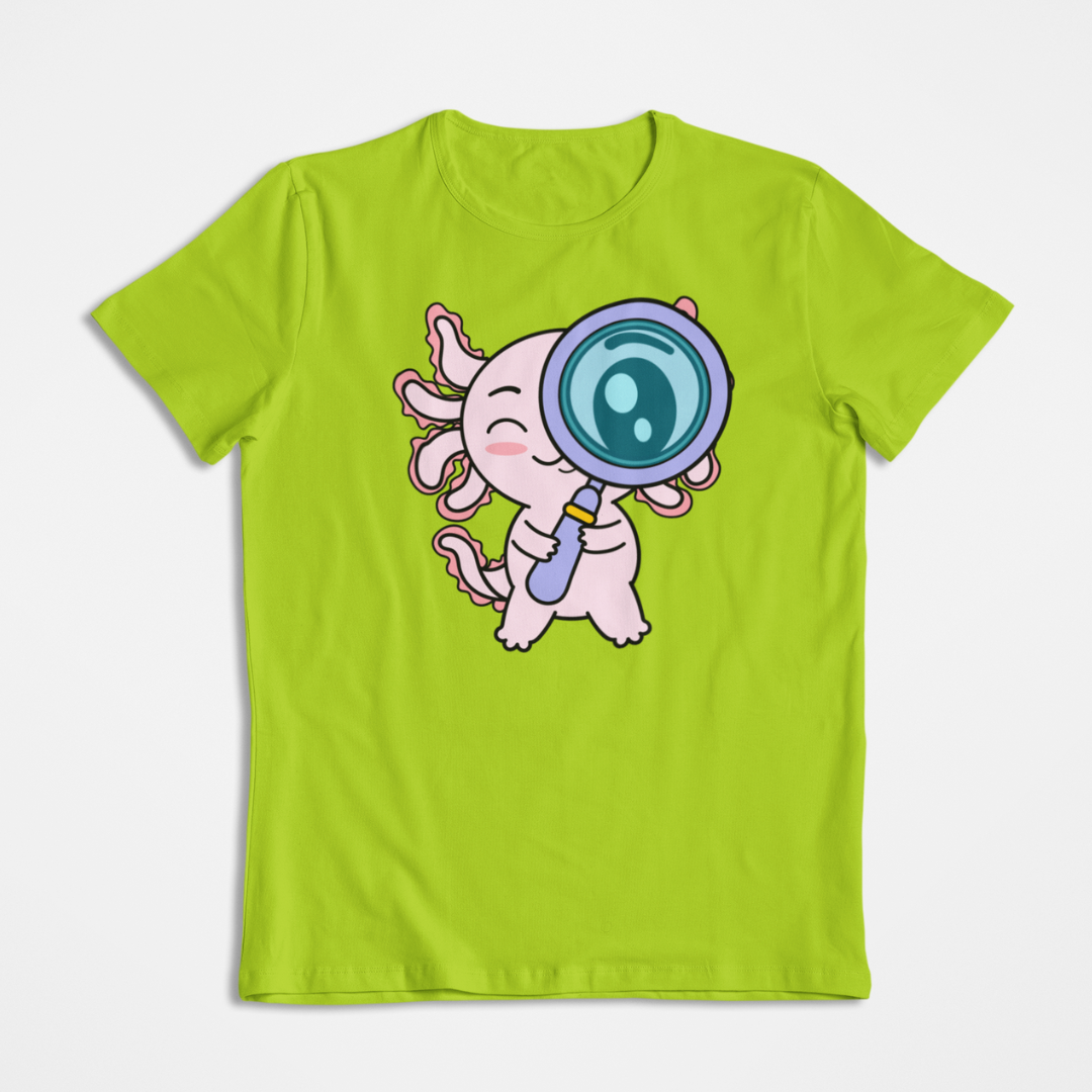 Playera Axolotzin Curioso Ajolote