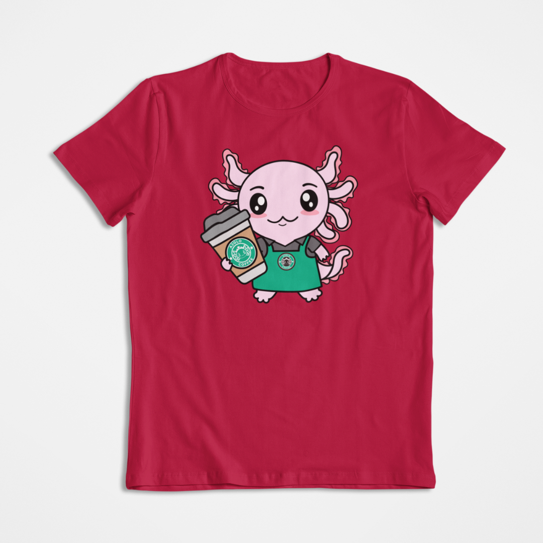 Playera Axolotzin Barista Ajolote