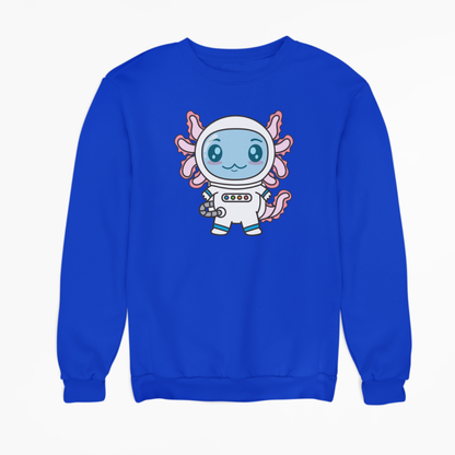 Sudadera Axolotzin Astronauta Ajolote Unisex