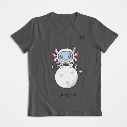 Playera Axoloteria La Luna Ajolote