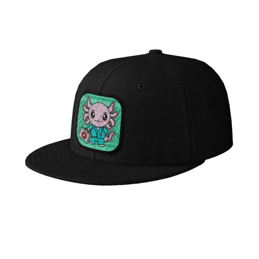 Gorra Unisex Plana Axolotzin Enfermero