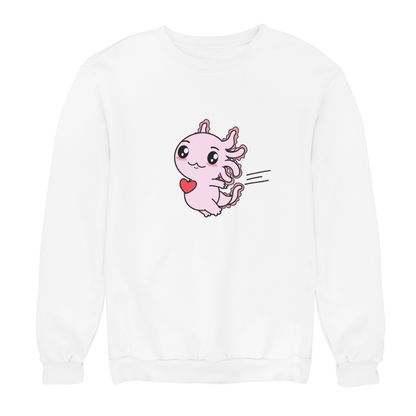 Sudadera Axolotzin Atraccion Ajolote Unisex