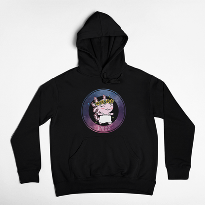 Hoodie Axolotzin Horóscopos Galaxy Virgo Ajolote Unisex