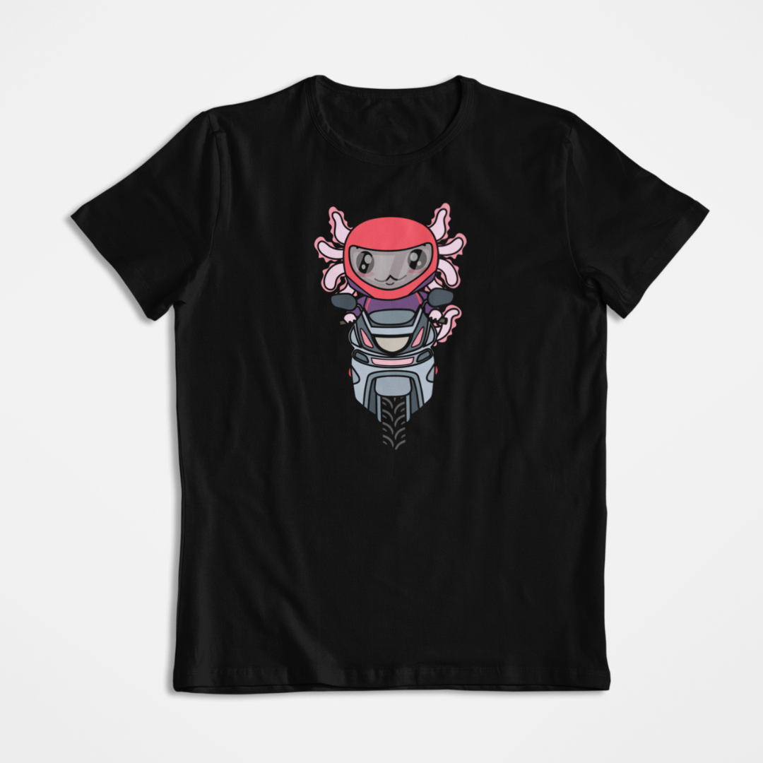 Playera Axolotzin Motoneta Ajolote