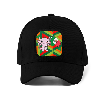 Gorra Unisex Curva Axolotzin Bandera