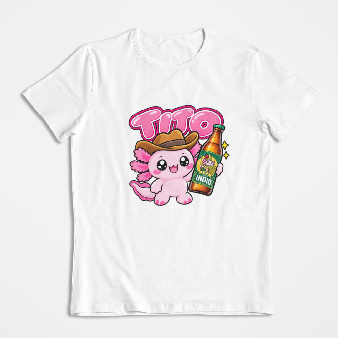 Playera Ajolotito Tito