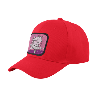 Gorra Unisex Curva Axolotzin Bailarina De Ballet