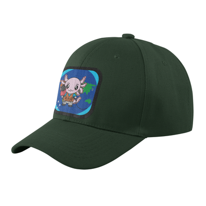 Gorra Unisex Curva Axolotzin Reportero