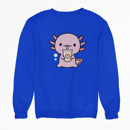 Sudadera Ajolote Bebiendo Xo The Monster