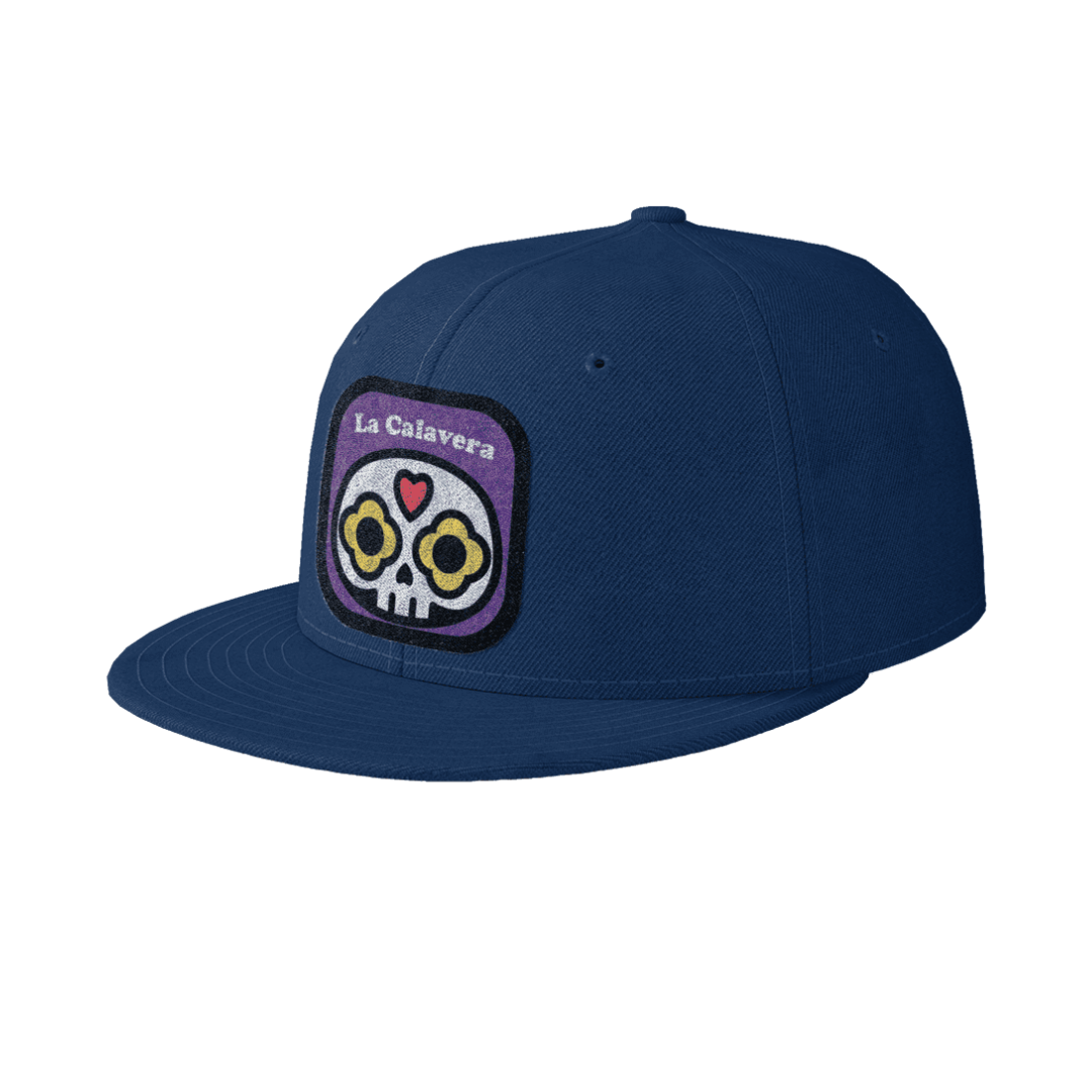 Gorra Unisex Plana Calavera