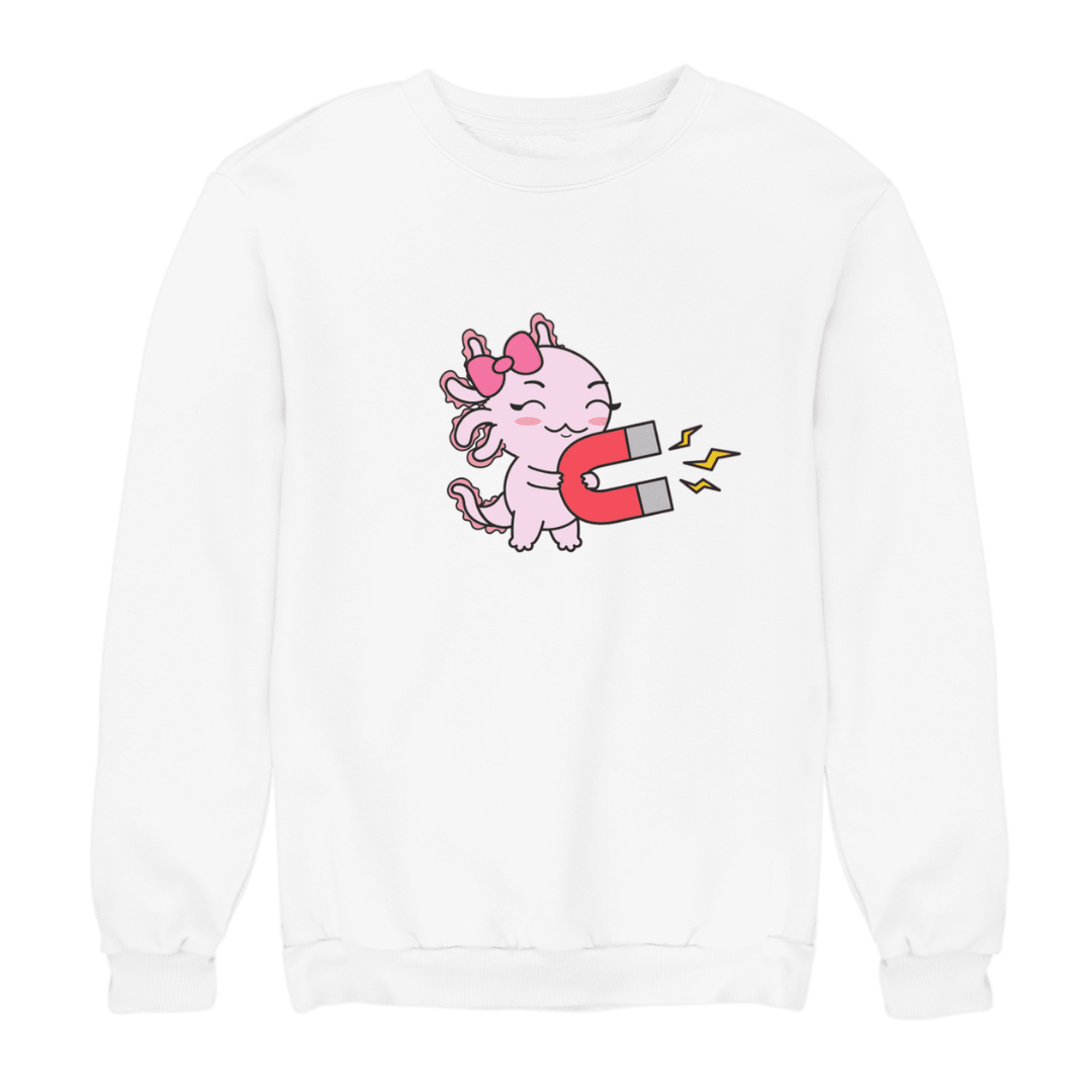 Sudadera Axolotzin Atraccion Ajolote Unisex