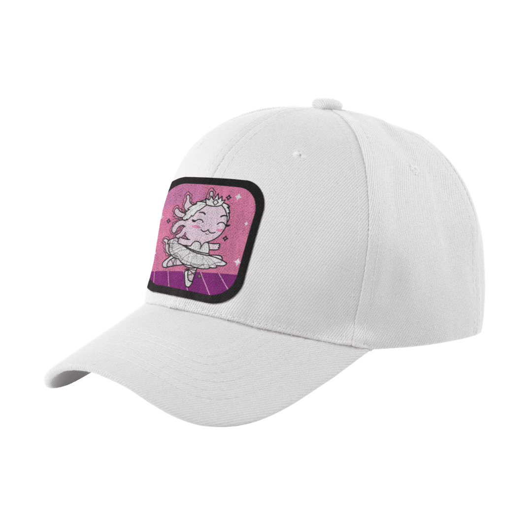 Gorra Unisex Curva Axolotzin Bailarina De Ballet