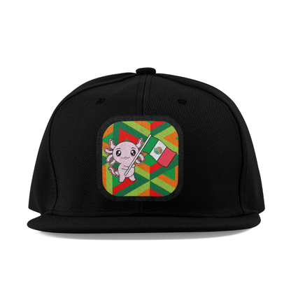 Gorra Unisex Plana Axolotzin Bandera