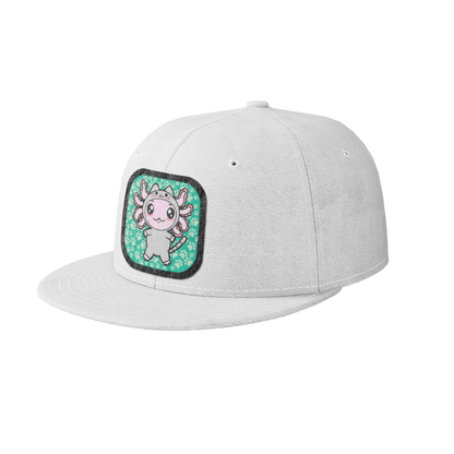 Gorra Unisex Plana Axolotzin Disfraz Gato