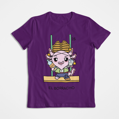 Playera Axoloteria El Borracho Ajolote