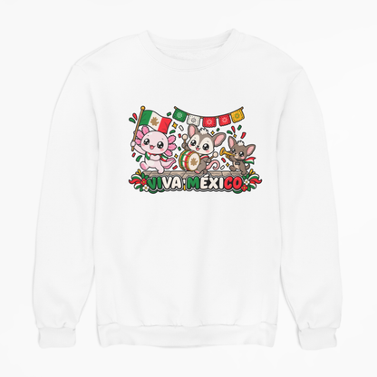 Sudadera Ajolotito Fiesta Mex Unisex