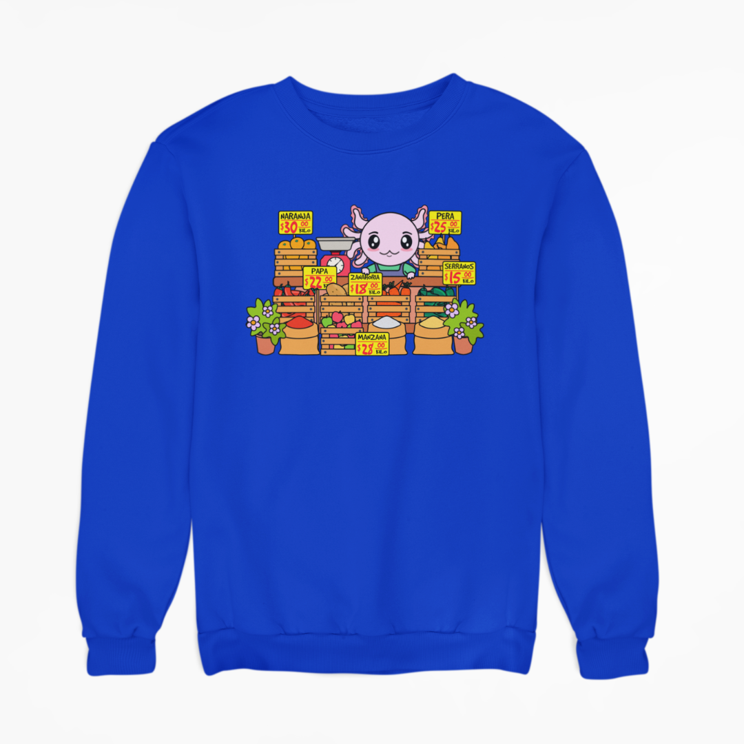 Sudadera Axolotzin Marchante Ajolote Unisex