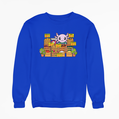 Sudadera Axolotzin Marchante Ajolote Unisex