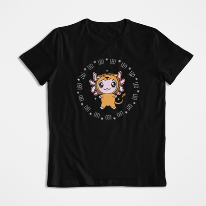 Playera Axolotzin Horoscopos Aro Leo Ajolote