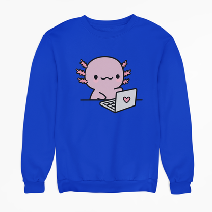 Sudadera Ajolote Trabajando Xo The Monster