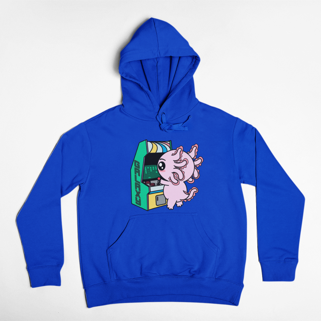 Hoodie Axolotzin Arcade Ajolote Unisex