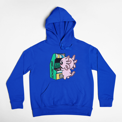Hoodie Axolotzin Arcade Ajolote Unisex