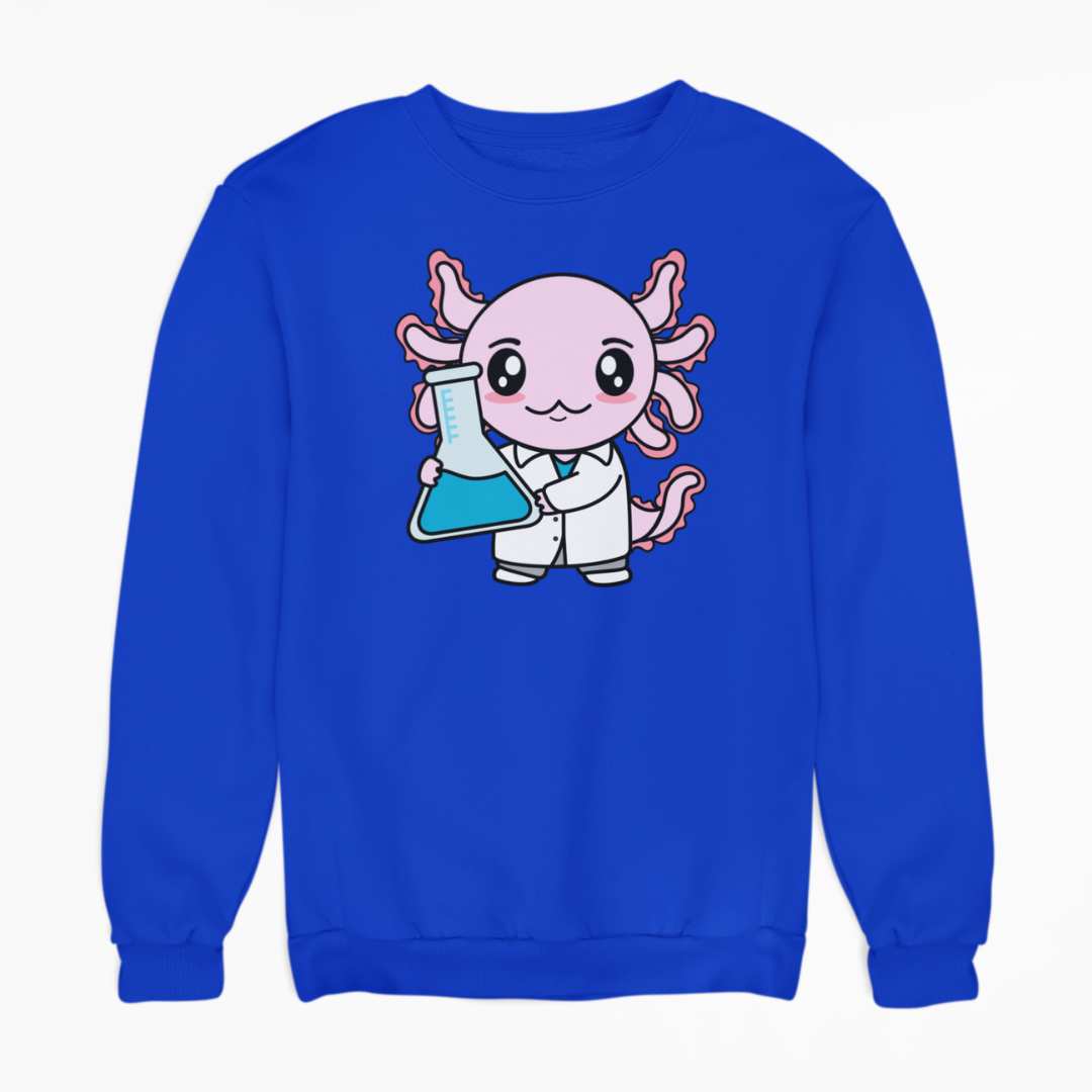 Sudadera Axolotzin Quimico Ajolote Unisex