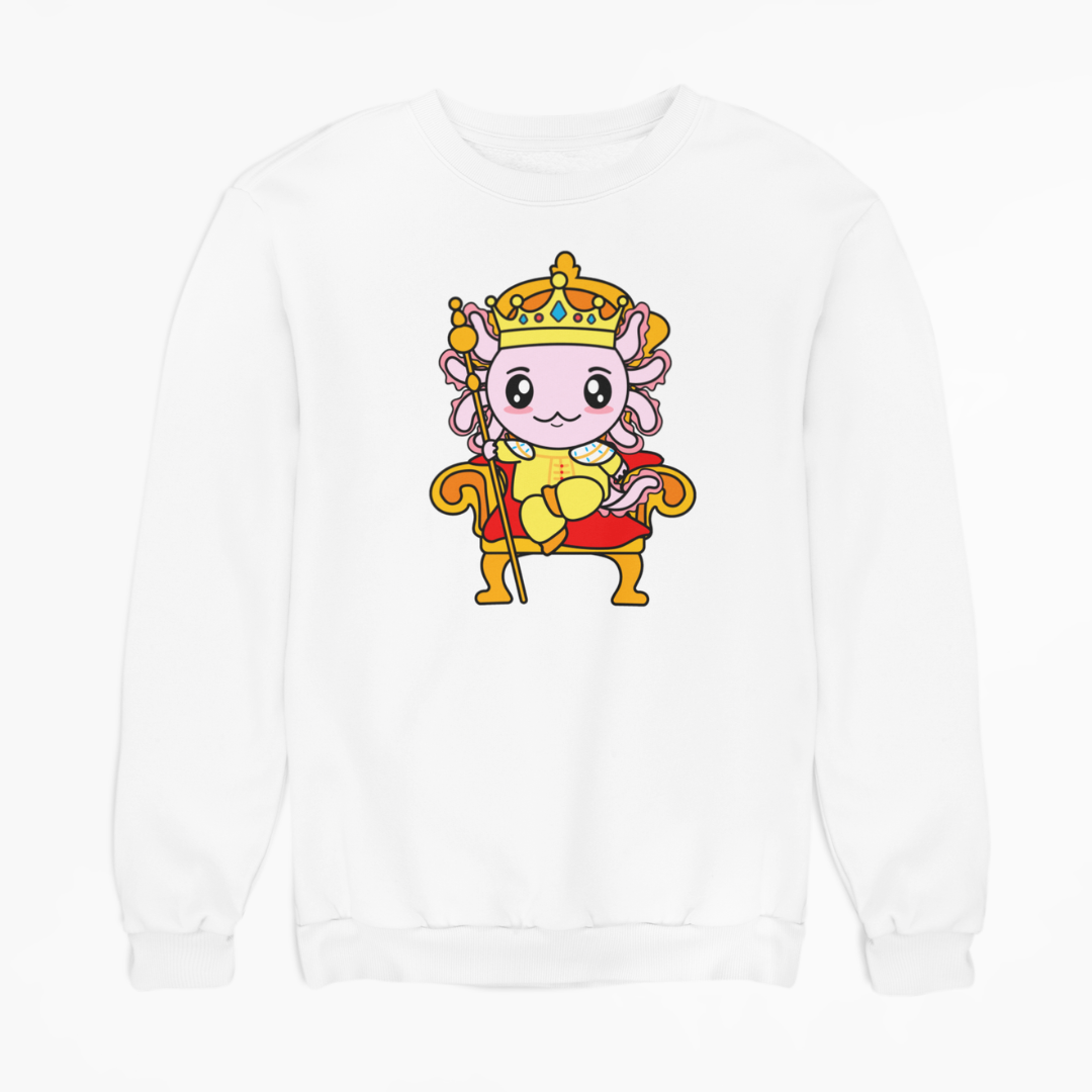 Sudadera Axolotzin Rey Ajolote Unisex