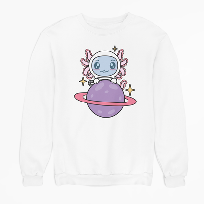 Sudadera Axolotzin Planeta Ajolote Unisex
