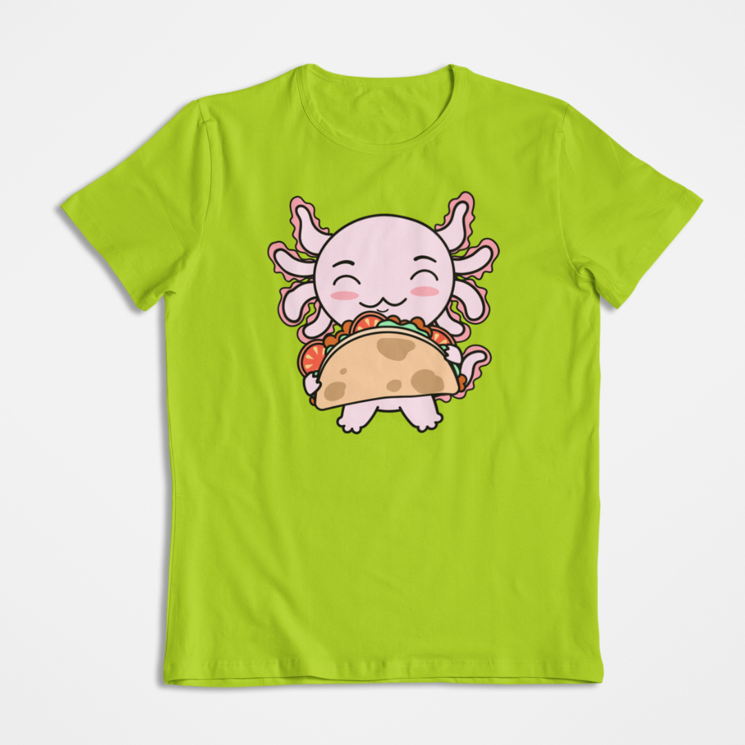 Playera Axolotzin Taco Ajolote