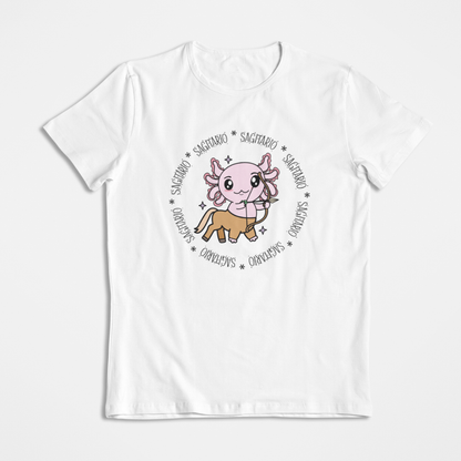 Playera Axolotzin Horoscopos Aro Sagitario Ajolote