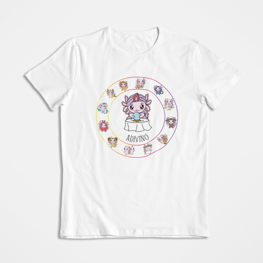 Playera Horoscopos Adivino Axolotzin Ajolote
