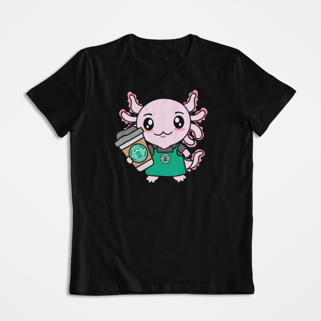 Playera Axolotzin Barista Ajolote