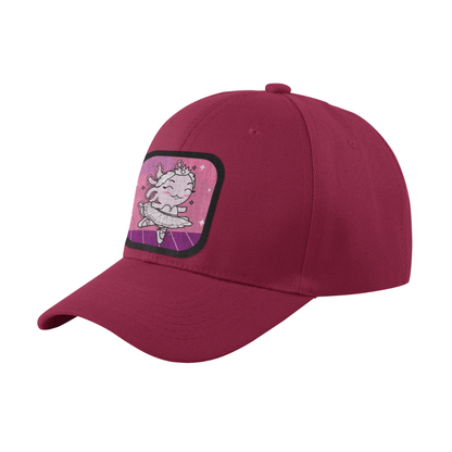 Gorra Unisex Curva Axolotzin Bailarina De Ballet