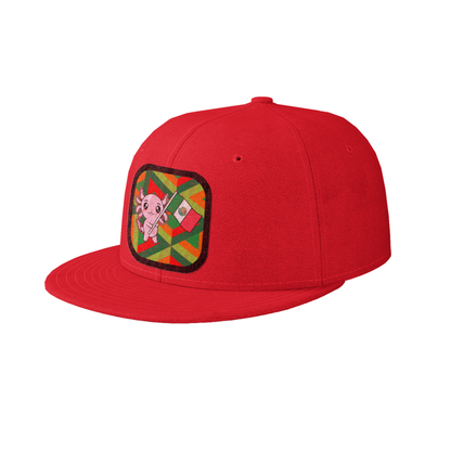 Gorra Unisex Plana Axolotzin Bandera