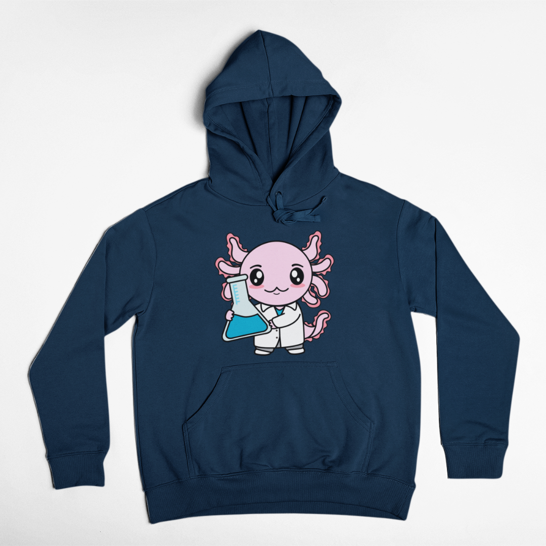 Hoodie Axolotzin Quimico Ajolote Unisex
