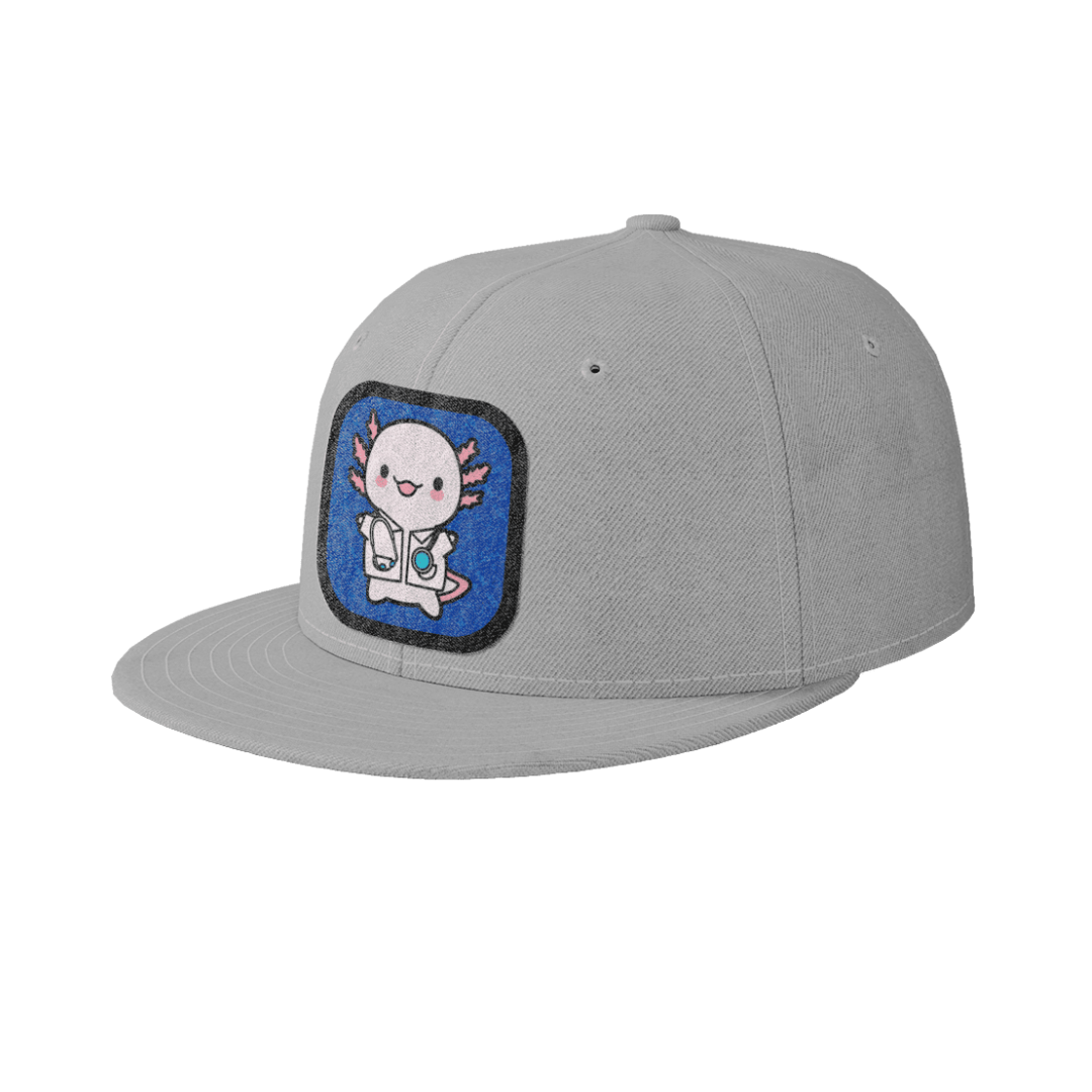 Gorra Unisex Plana Ajolote Doctor Xo The Monster